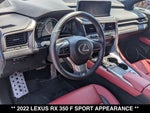 2022 Lexus RX F SPORT AWD