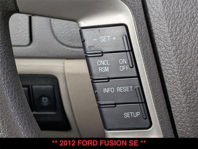 2012 Ford Fusion SE