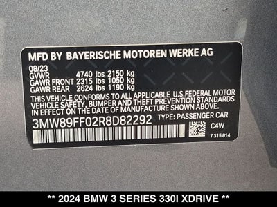 2024 BMW 3 Series 330i xDrive