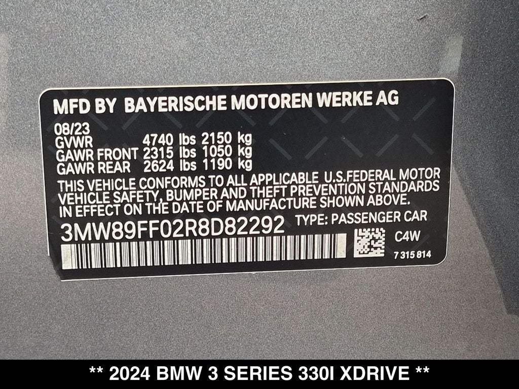 2024 BMW 3 Series 330i xDrive