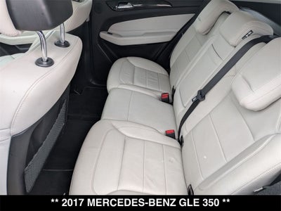 2017 Mercedes-Benz GLE GLE 350 4MATIC®