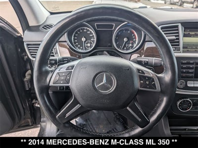 2014 Mercedes-Benz M-Class ML 350 4MATIC®