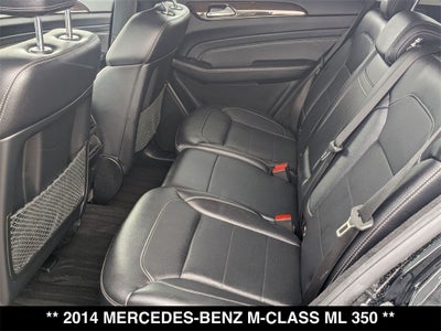 2014 Mercedes-Benz M-Class ML 350 4MATIC®