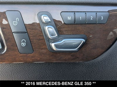 2016 Mercedes-Benz GLE GLE 350