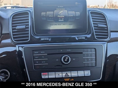 2016 Mercedes-Benz GLE GLE 350