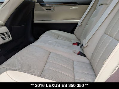 2016 Lexus ES 350