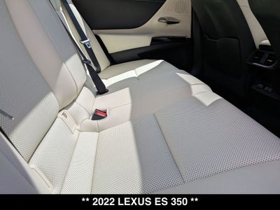 2022 Lexus ES 350