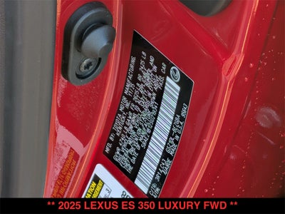 2025 Lexus ES LUXURY