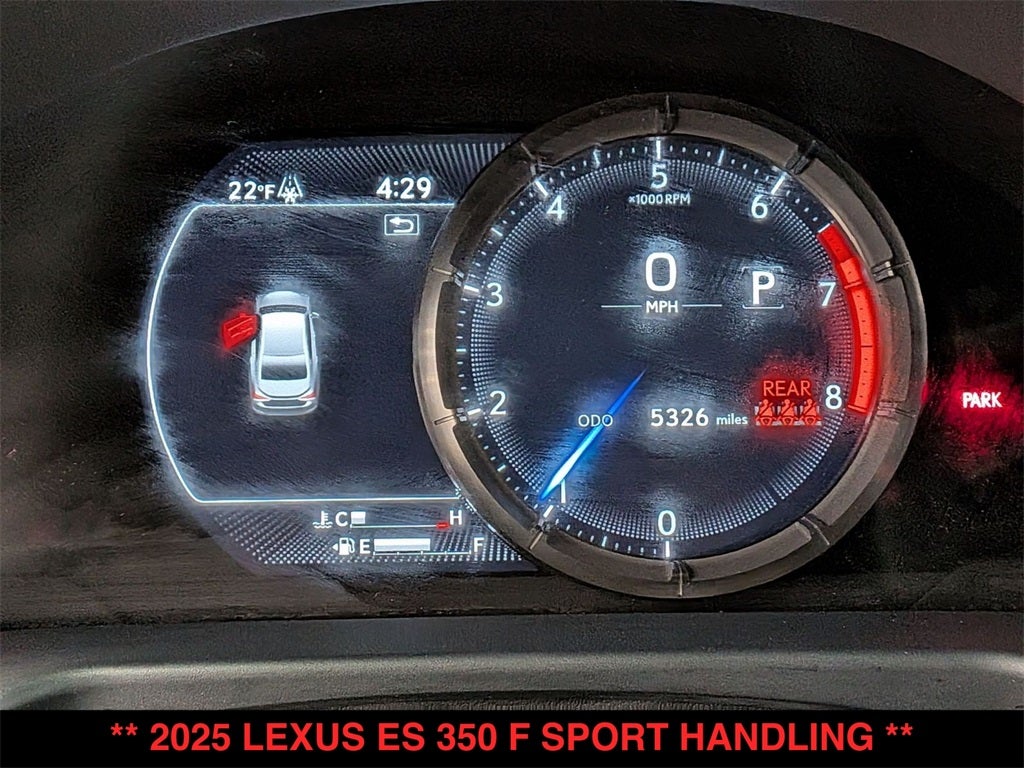 2025 Lexus ES F SPORT HANDLING