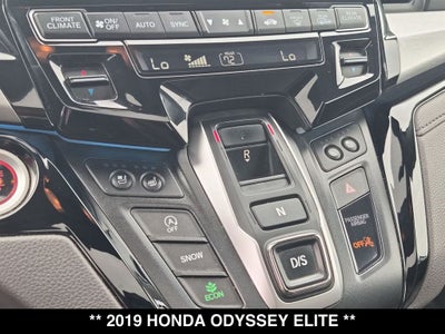 2019 Honda Odyssey Elite