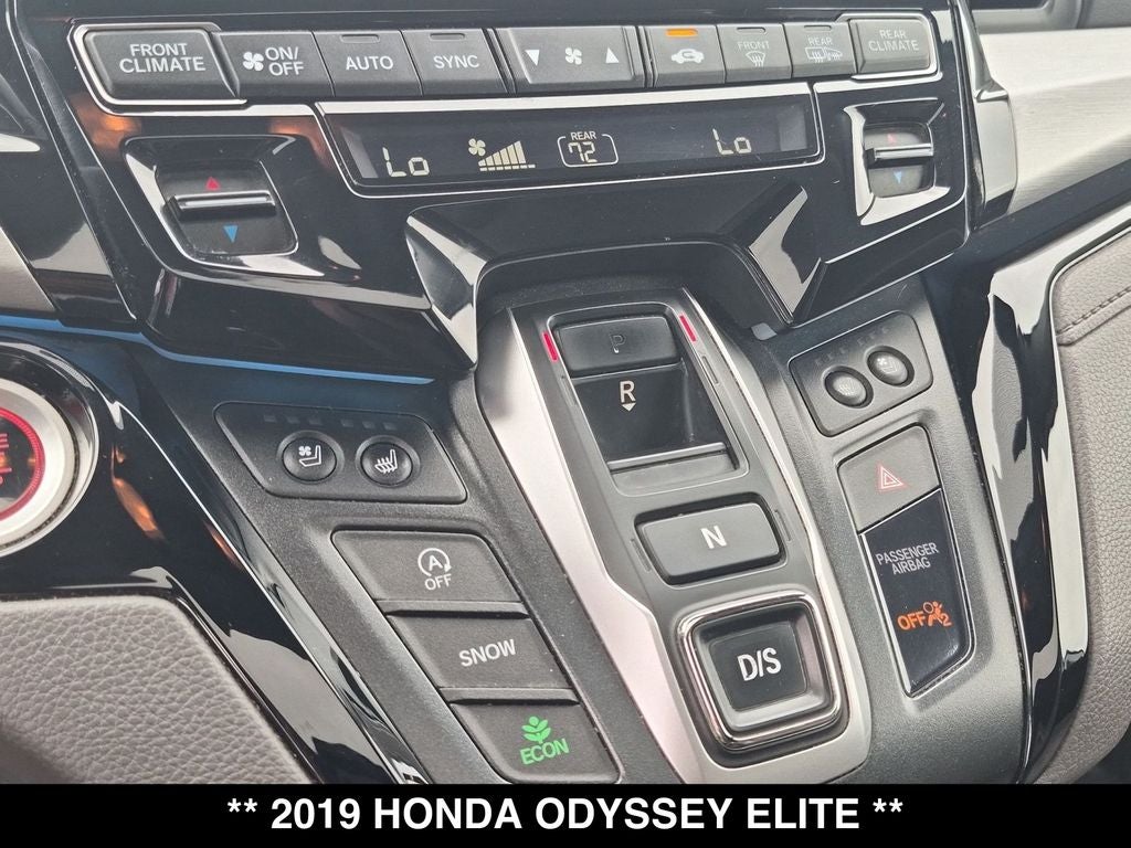 2019 Honda Odyssey Elite