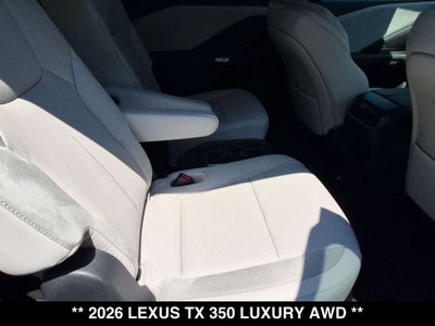 2026 Lexus TX LUXURY AWD