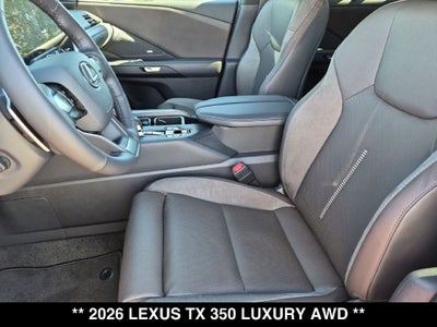 2026 Lexus TX LUXURY AWD
