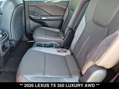 2026 Lexus TX LUXURY AWD