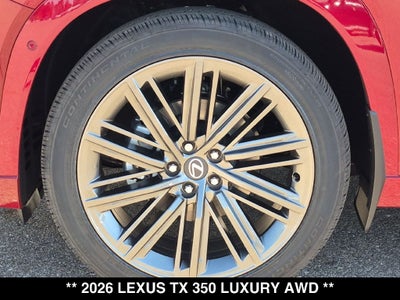 2026 Lexus TX LUXURY AWD