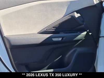 2026 Lexus TX LUXURY AWD