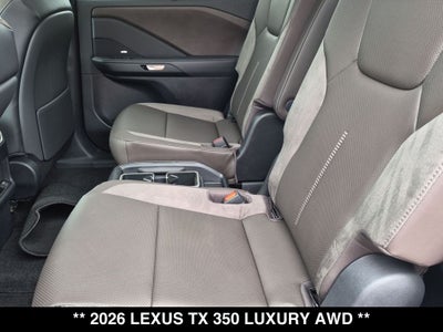 2026 Lexus TX LUXURY AWD