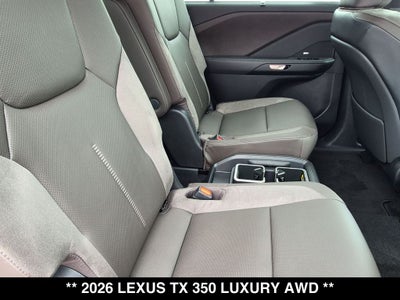 2026 Lexus TX LUXURY AWD