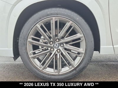 2026 Lexus TX LUXURY AWD