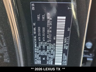 2026 Lexus TX PREMIUM AWD