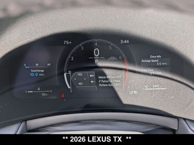 2026 Lexus TX LUXURY AWD