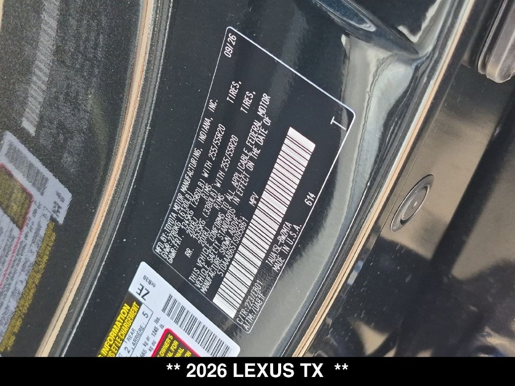 2026 Lexus TX PREMIUM AWD