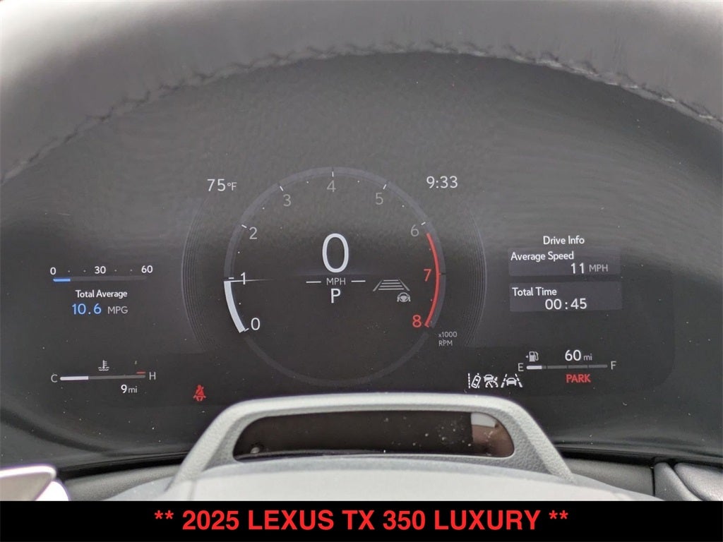 2025 Lexus TX LUXURY AWD