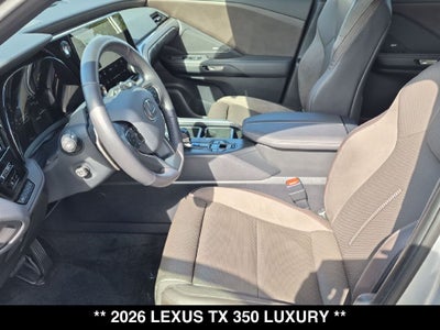 2026 Lexus TX LUXURY AWD