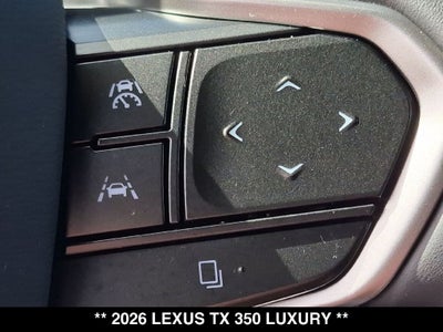 2026 Lexus TX LUXURY AWD