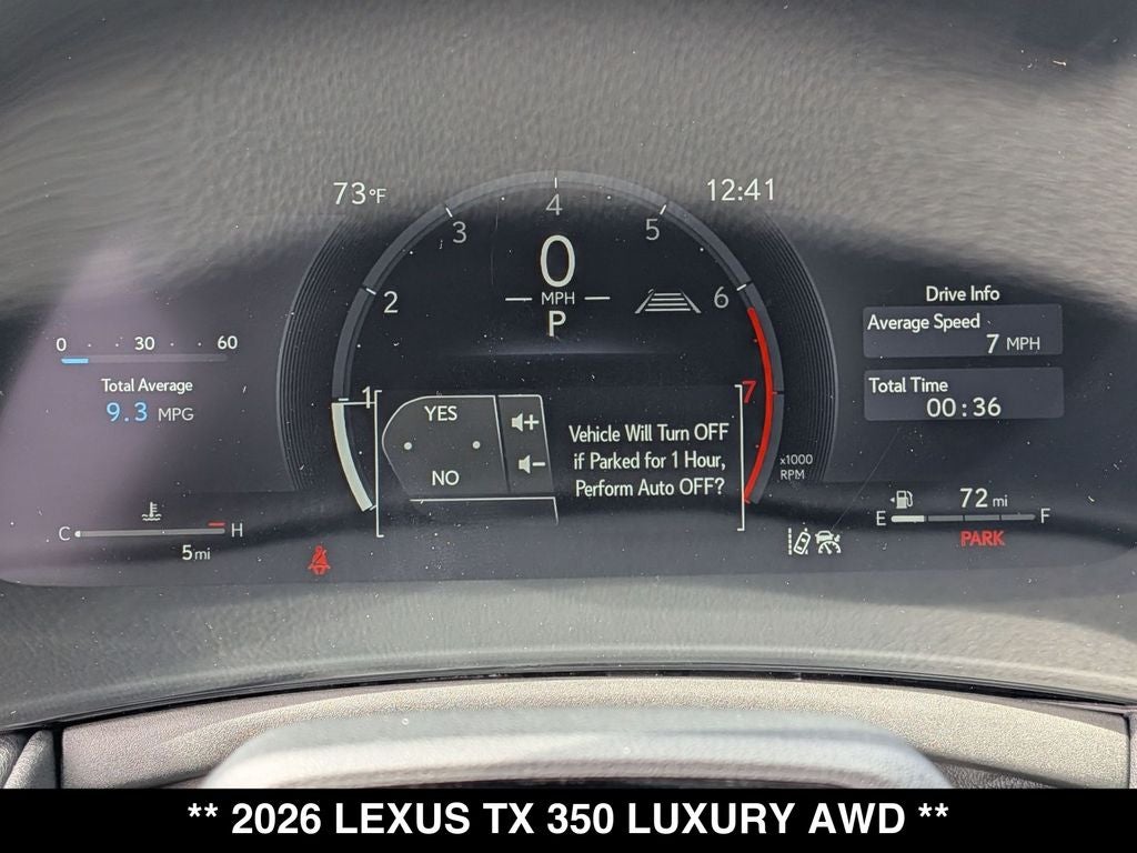 2026 Lexus TX 350 Luxury