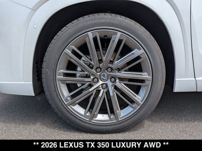 2026 Lexus TX 350 Luxury