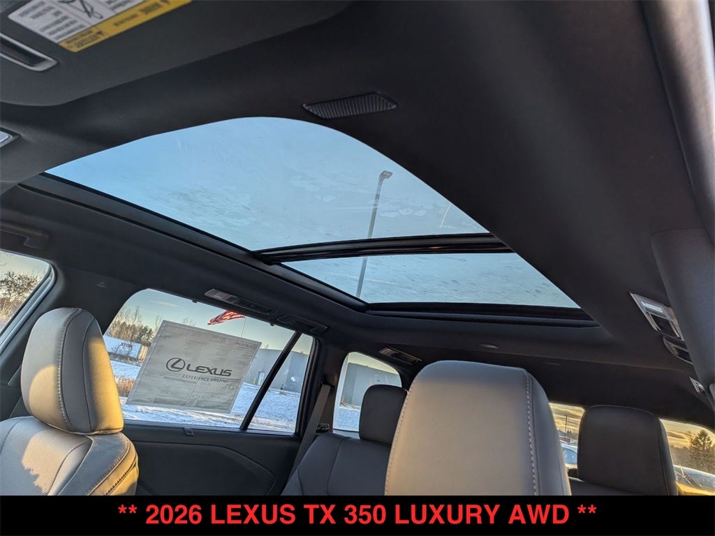 2026 Lexus TX LUXURY AWD