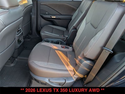 2026 Lexus TX LUXURY AWD