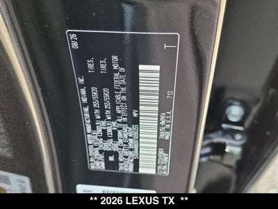 2026 Lexus TX PREMIUM AWD