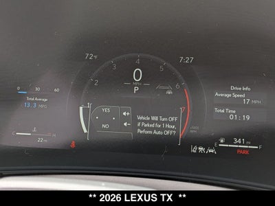 2026 Lexus TX 350 Luxury