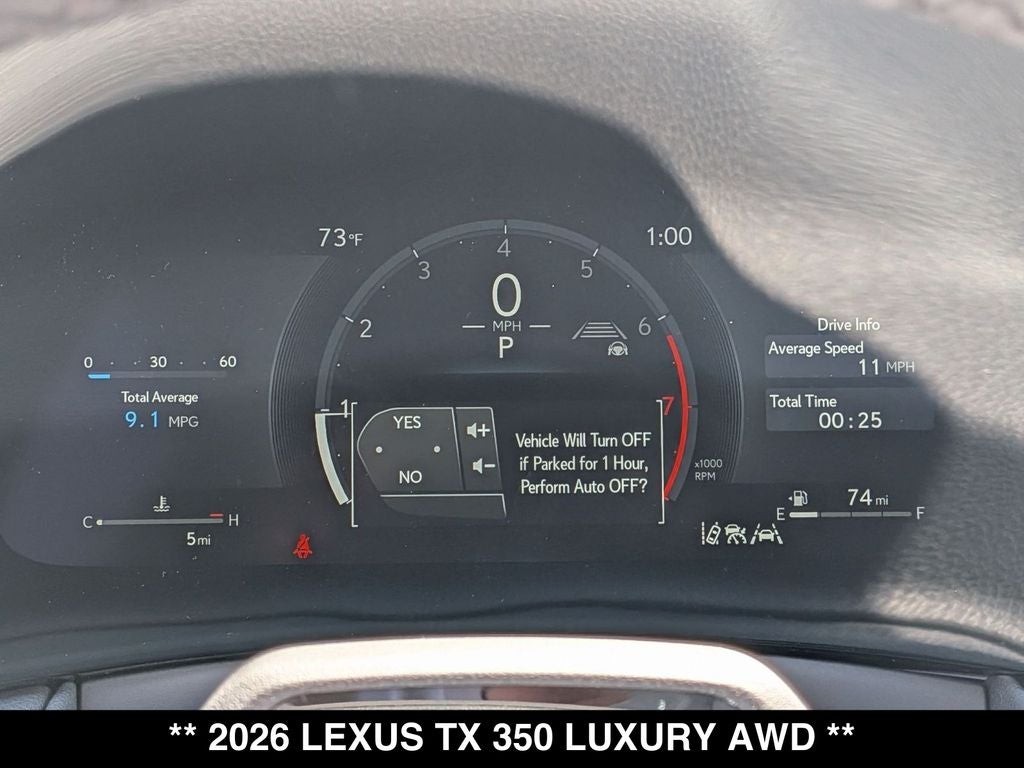2026 Lexus TX LUXURY AWD