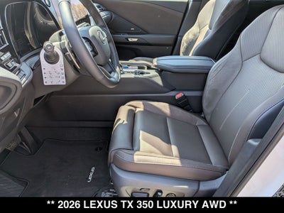 2026 Lexus TX LUXURY AWD