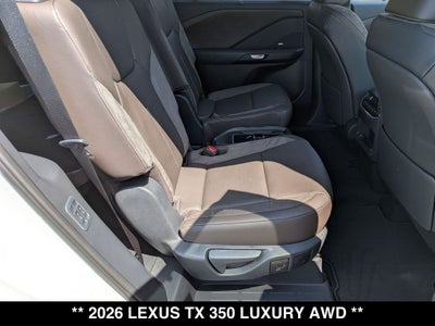 2026 Lexus TX LUXURY AWD