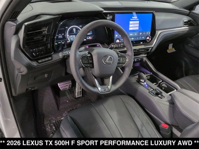 2026 Lexus TX F SPORT PERFORMANCE LUXURY AWD
