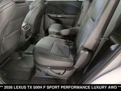 2026 Lexus TX F SPORT PERFORMANCE LUXURY AWD