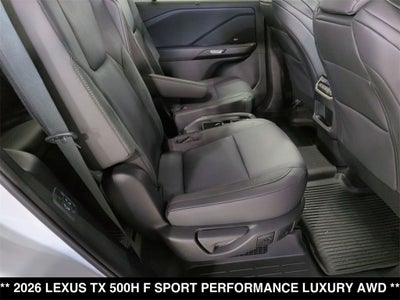 2026 Lexus TX F SPORT PERFORMANCE LUXURY AWD