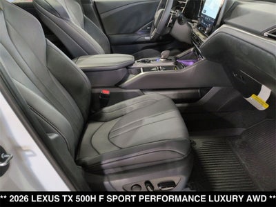 2026 Lexus TX F SPORT PERFORMANCE LUXURY AWD