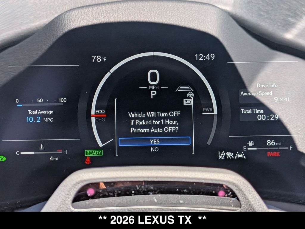 2026 Lexus TX F SPORT PERFORMANCE PREMIUM AWD