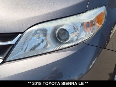 2018 Toyota Sienna LE 8 Passenger
