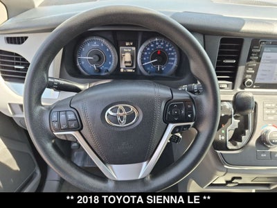 2018 Toyota Sienna LE 8 Passenger