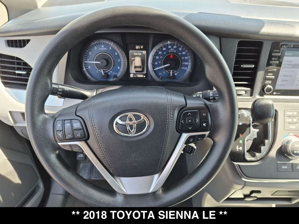 2018 Toyota Sienna LE 8 Passenger