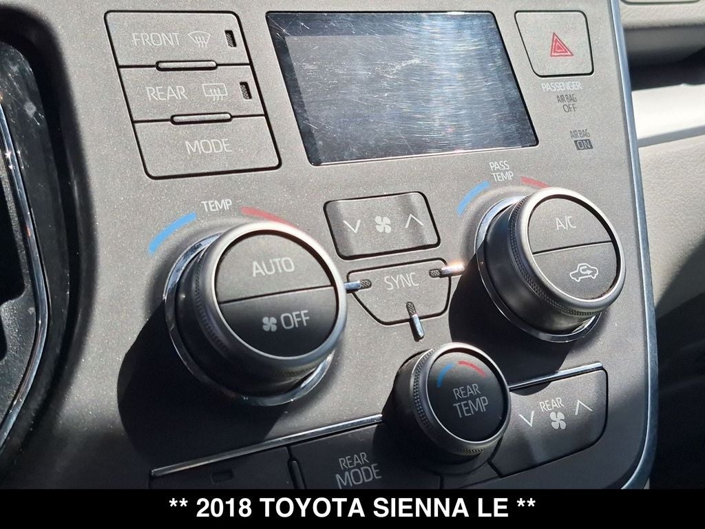 2018 Toyota Sienna LE 8 Passenger