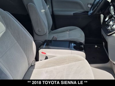 2018 Toyota Sienna LE 8 Passenger