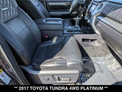 2017 Toyota Tundra Platinum 5.7L V8