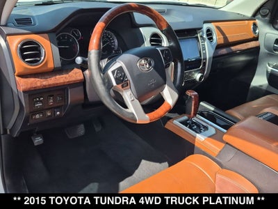 2015 Toyota Tundra Platinum 5.7L V8